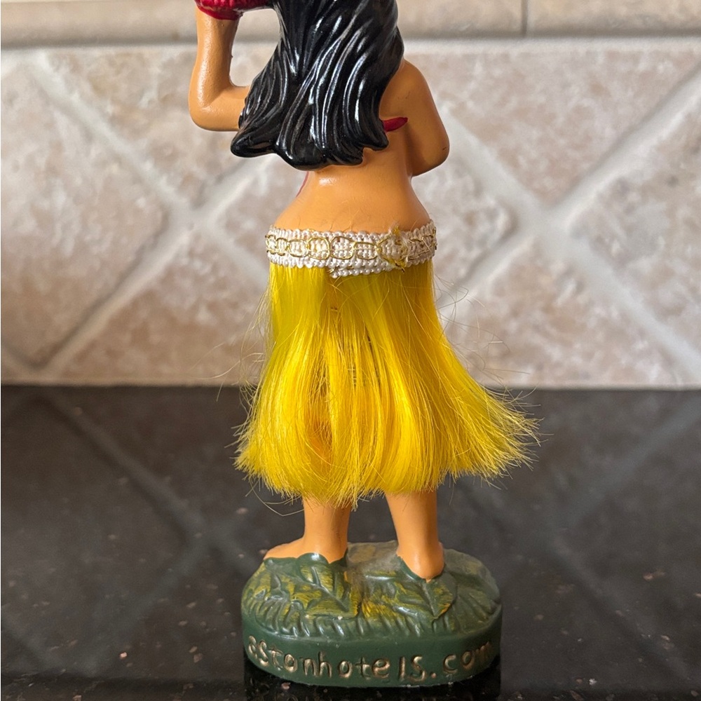 Rare Bobble Hula Girl Ceramic Figurine - Aston Hawaii Promotional Item 1990’s - Picture 6 of 13